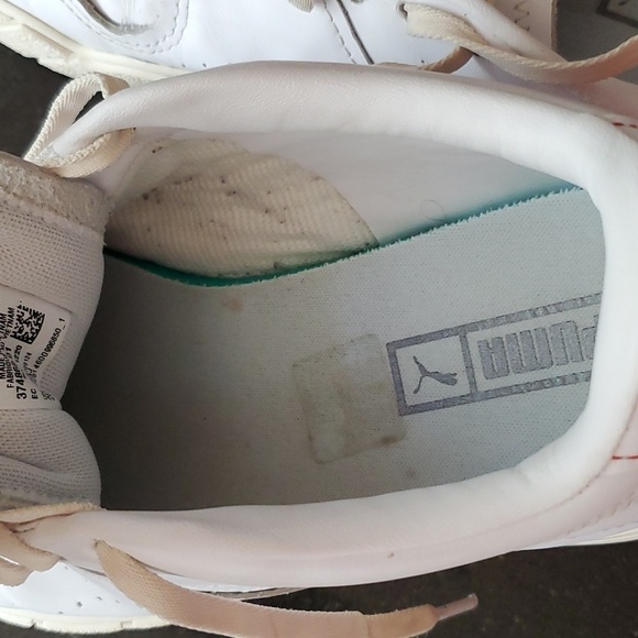 Puma Eris Fantasy Leather Sneakers White 8 - Picture 11 of 14